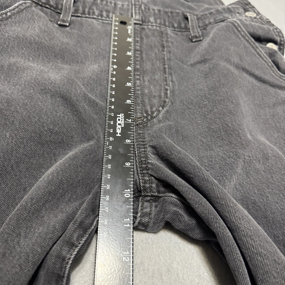 Levi's Premium Black Denim Overalls Women's Adjustable Strap Grunge Y2K Size S - Picture 11 of 16